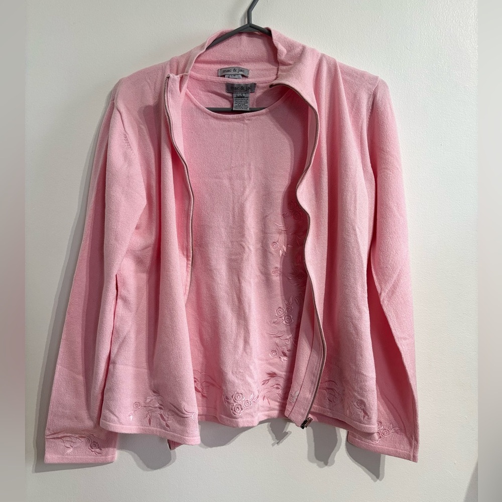 mac & jac Pink Women's Hoodie and Sweatshirt